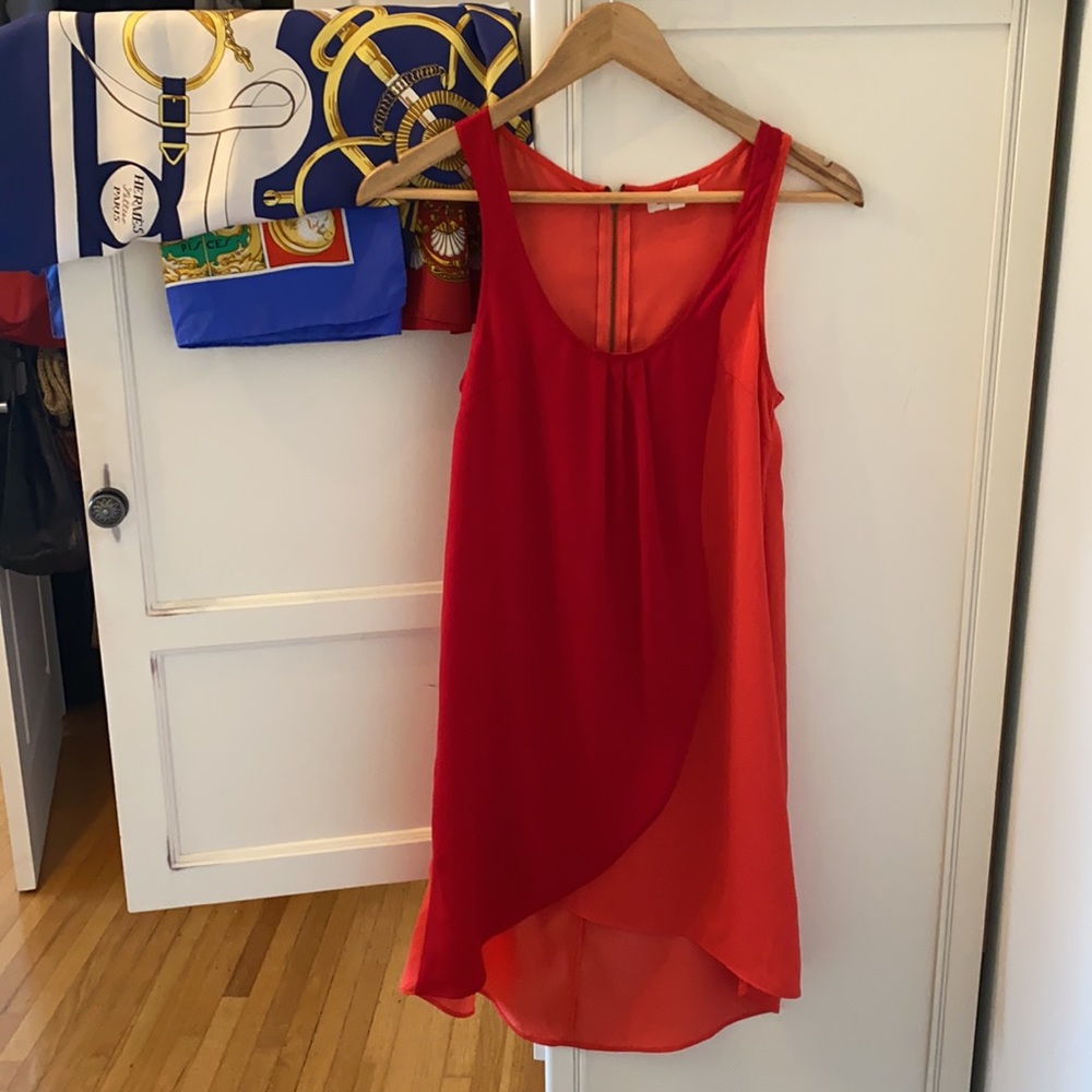 Urban Outfitters Silence + Noise Red Midi Dress